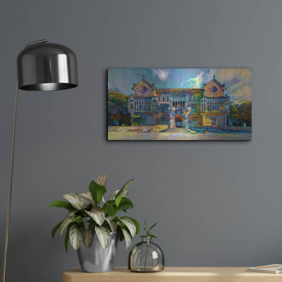 Comillas Spain Palacio De Sobrellano Palace' by Pedro Gavidia, Metal Wall Art