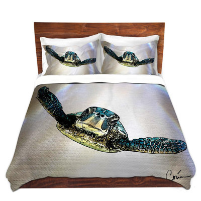 Ensemble de housse de couette sea turtle i