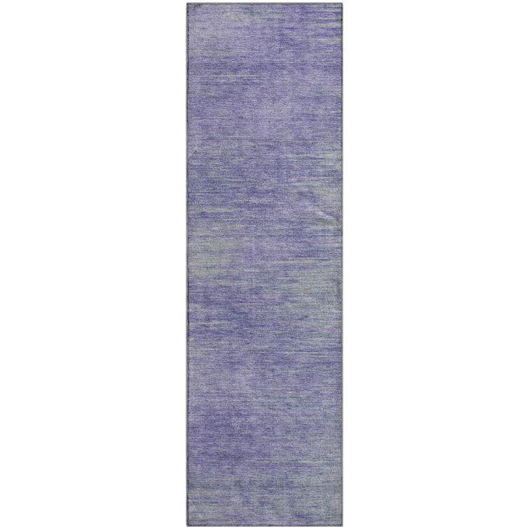 Premium Machine Washable Prisco Plum Rug