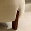 Repose-pieds artisanal rond 19,6 po x 19,6 po x 16,9 po Handicraft
