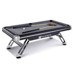 MD Sports Titan 7.4' Billiard Table with Playing Accessories