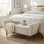 Upholstered Storage Bench with Solid Wood Leg-788231144