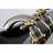 Kingston Brass Victorian Two-Handle 3-Hole Deck Mount Mini-Widespread Bathroom Faucet with Plastic Pop-Up-47351858