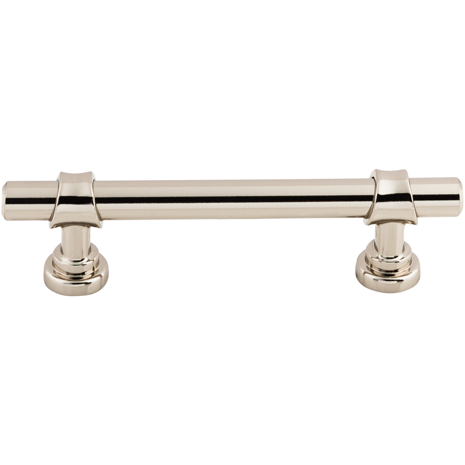 Bit 4" Bar Cabinet Pull, Polished Nickel