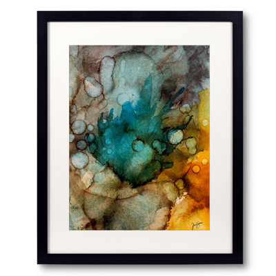 Golden Ink Print by Trish Sierer