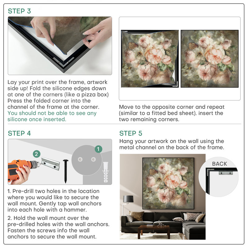 Muted Neutral Abstract Minimalist Illustrations Extra Large Framed Wall Art - Digital Print (Frame Assembly Required)