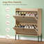 Narrow Shoe Cabinet for Entryway - Standard