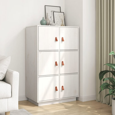 Kyarna 67cm Solid Wood Sideboard