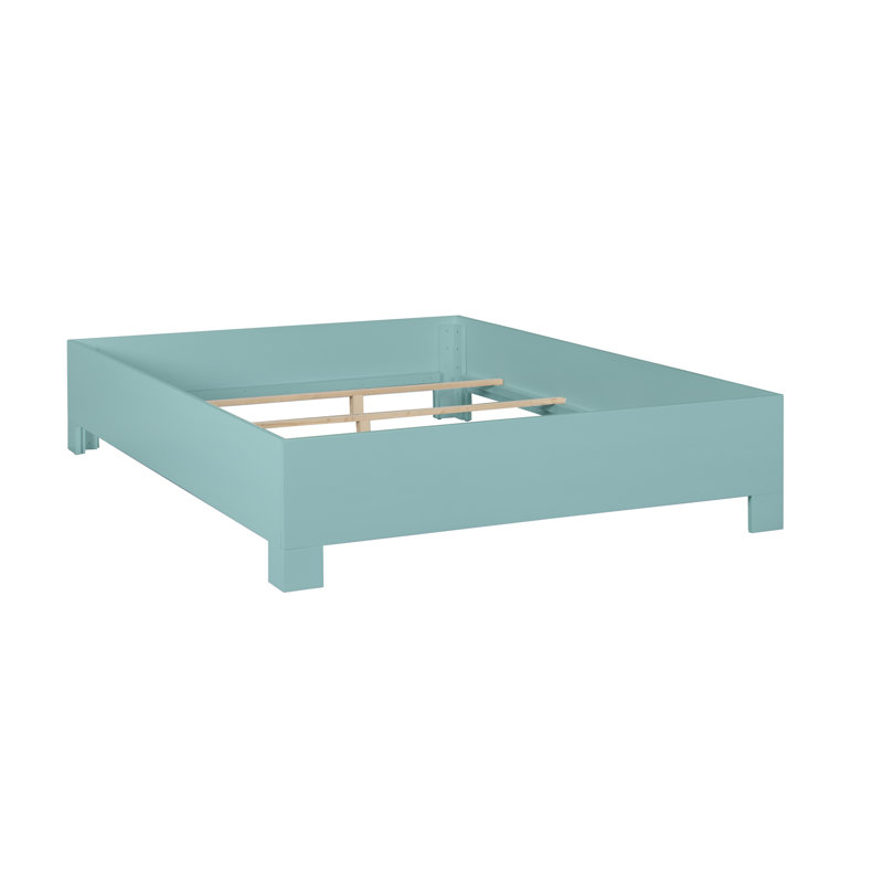 Palm Springs Low Profile Standard Bed, Twin XL, Turquoise