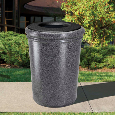 StoneTec Stone Open Kitchen Trash Can - 50 Gallons