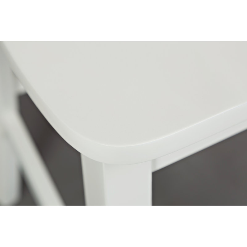 Tabouret de comptoir 24 po Brinson, Blanc
