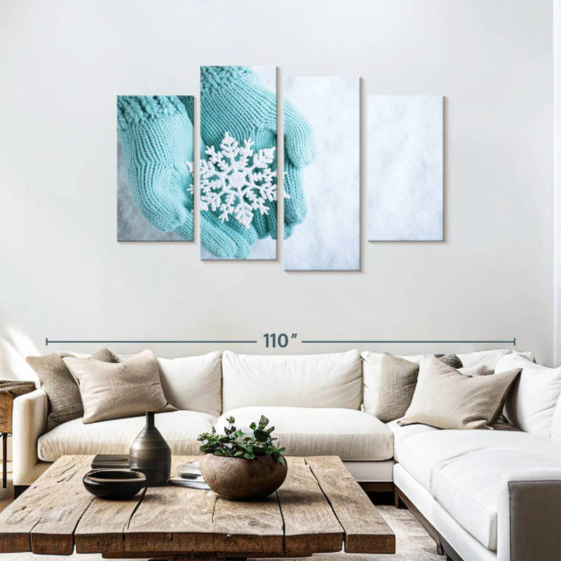 Lelend Sparkling Snowflake In Winter