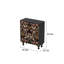 American Vintage Shoe Cabinet Side Cabinet 20 Pair Solid Wood Shoe Storage Cabinet-100752956