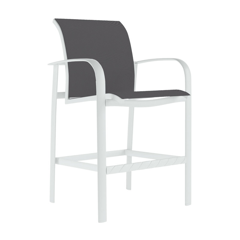 Tabouret de bar 28 po Laguna Beach, Rincon, Neige