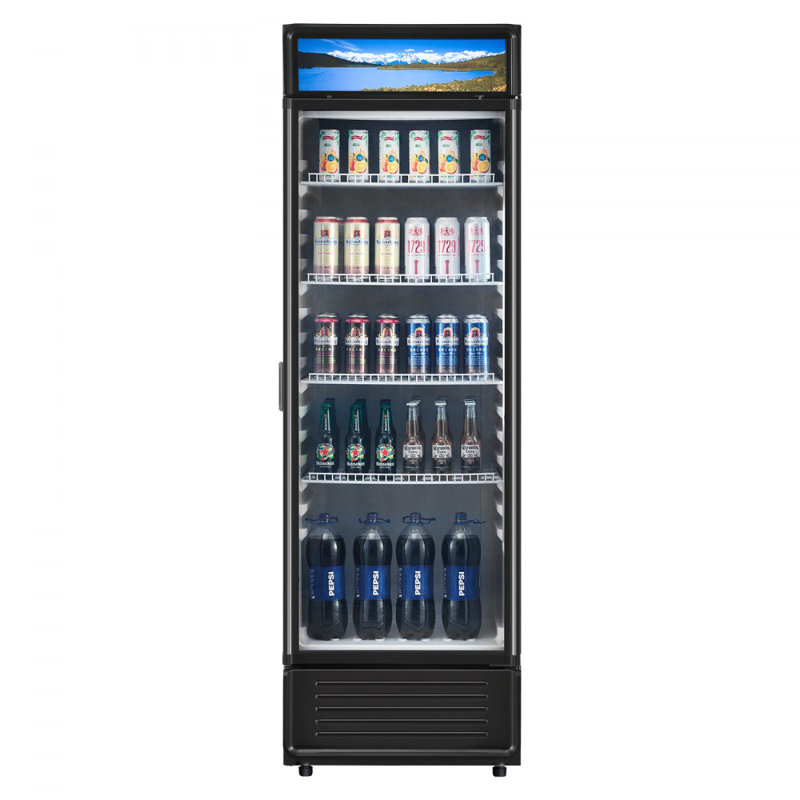 Réfrigérateur commercial à affichage en verre 13,3 CU.FT