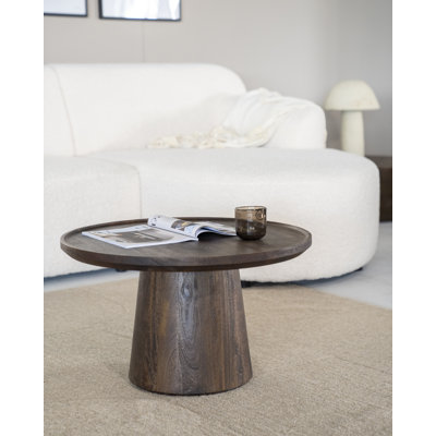 Table basse en bois massif Ron