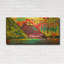 « Coucher de soleil à Khéops » de Dean Russo, tableau mural en métal doré, 122 cm x 61 cm-1600698955