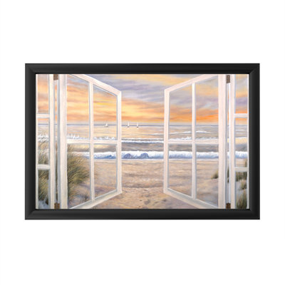 Reproduction d’art sur toile allongée encadrée par Joval-reproduction d’art sur toile tendue