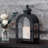 11.22'' H Metal Tabletop Lantern with Candle Included-864427632