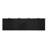 Hi-Gloss Black Four Door Credenza with Barrell Shaped Legs