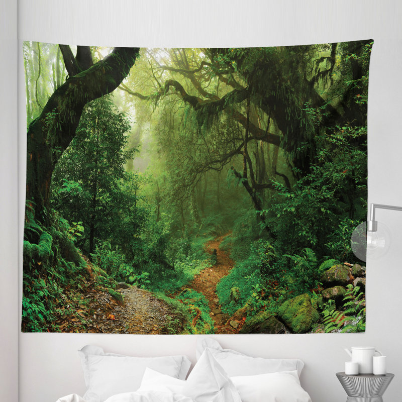 Microfiber Tapestry, 264.16cm H x 223.52cm W