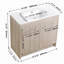 Meuble-lavabo simple 18,1 po avec plateau en bois manufacturé