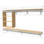 Tablette double avec tablettes réglables-26704170-26704180