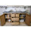 Delcastillo 1430mm Double Bathroom Vanity with Vessel Stone Basin-37305214