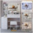 41" Large Size Left Bedside Cabinet Vanity Table+Cushioned Stool, Extra Large Touch Control LED Mirror, 3-colour Switch, Multi Layer High Capacity Storage Fashionable Dresser, Suitable For Large Space-1268129368