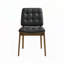 Tufted Leatherette Upholstered Dining Chairs