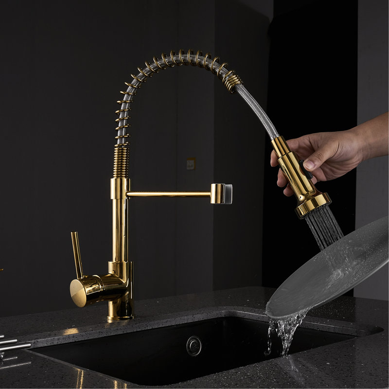 Robinet de cuisine commercial Tempting Gold