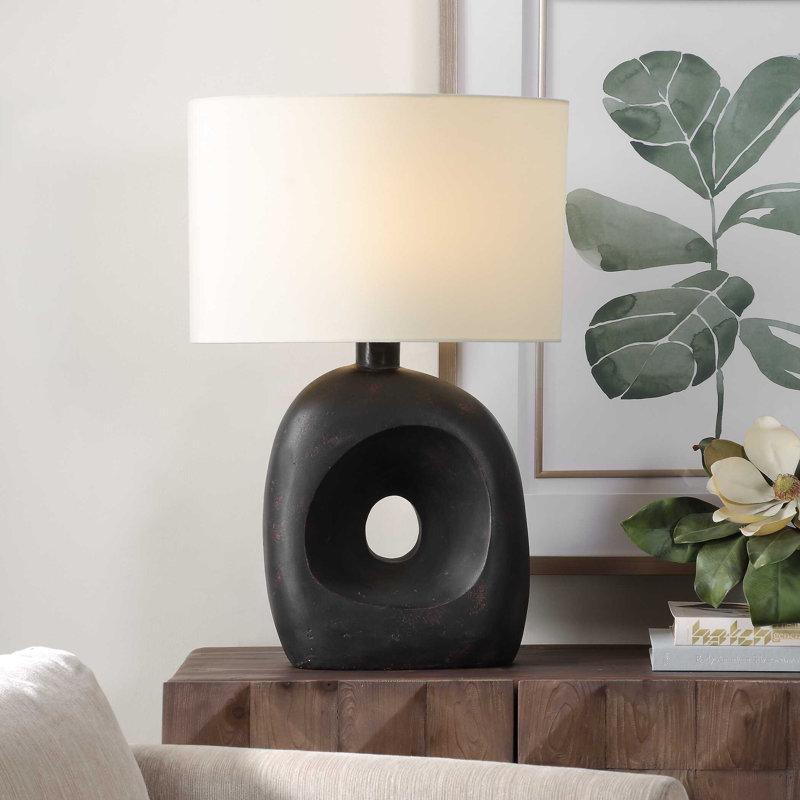 Lampe de table d'extérieur en bronze Uttermost Peephole