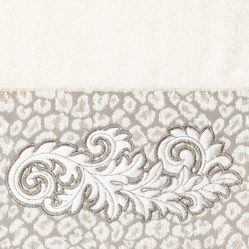 Midweight Bath Towel, Cream