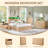     Modern 8 Drawers Dresser for Bedroom, 56" Wide Diamond-Textured Wood Dressers & Chests of Drawers w/Curved Profile Design, Mid Century Modern Dresser-828553135