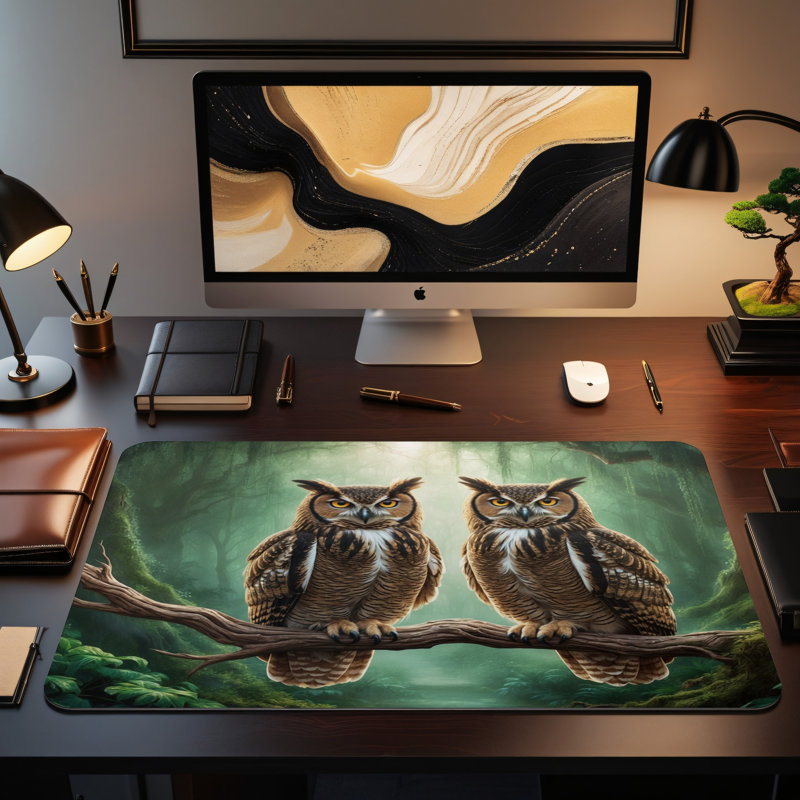 Polyester Desk Pad, 23.6x13.8
