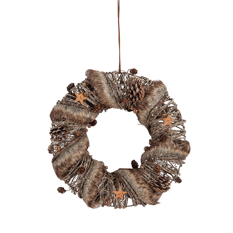 Handcrafted Faux 14'' Wreath