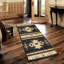 2 pi Tapis noir en polypropylène X 3 pour un look tendance noir 2 x 3, fabriqué avec intemporel