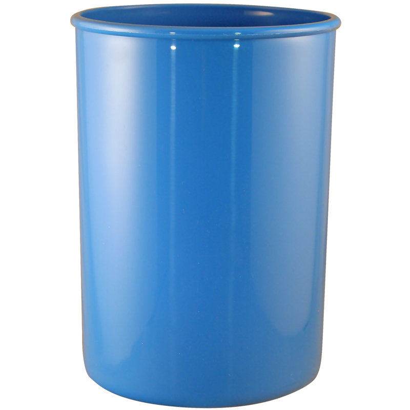 Pot à ustensiles en plastique Calypso Basics, Azure