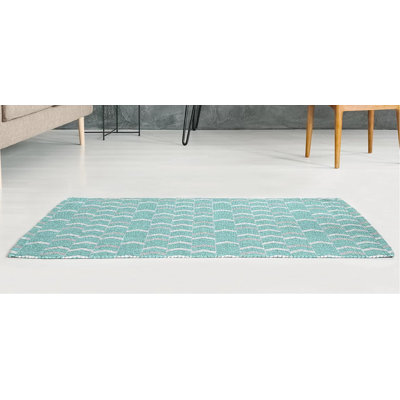 Chenille Chevron Indoor Rug