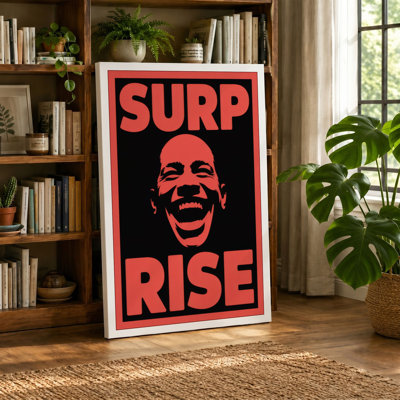 Surprise Graphic Design - Wrapped Canvas
