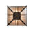 Arta 6 - Light Chestnut Unique/Statement Pendant