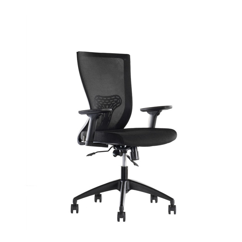 Chaise de bureau en polyester Meharg