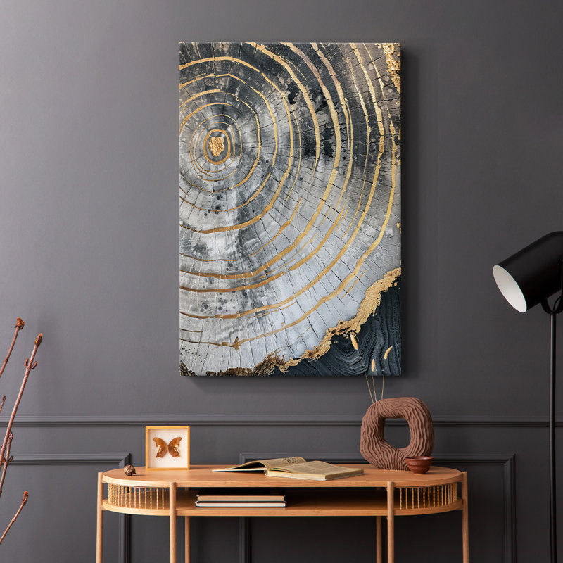 Série ABSTRACT CLxxxviii - Cavas enveloppés de galerie, H 18 po x l 12 po