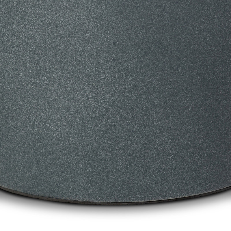 PINKO End Table, Smooth Slate Concrete
