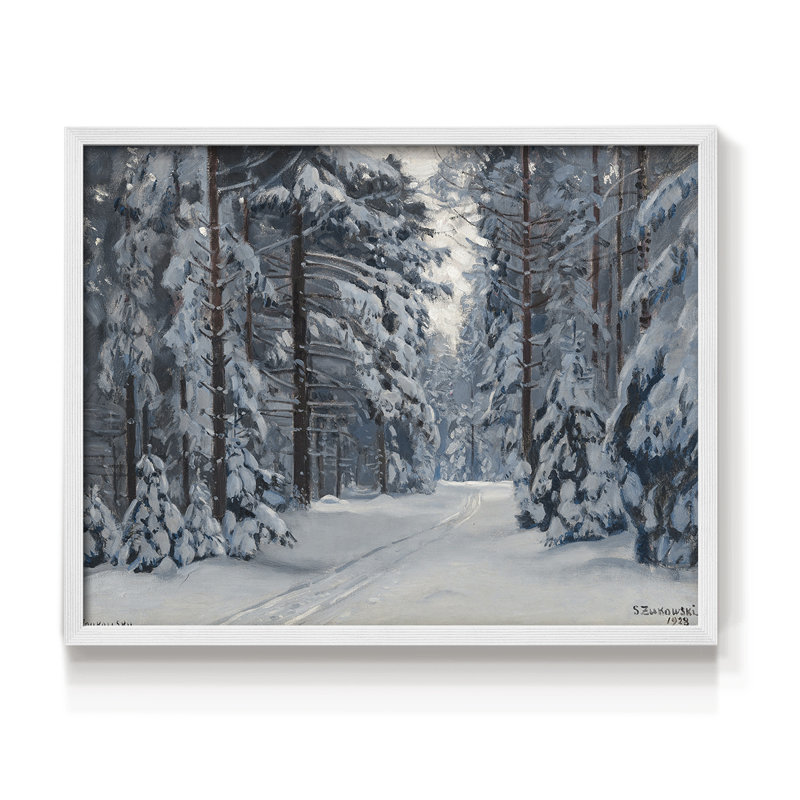 Paysages rétro-DCCLVII-impression encadrée - réaménageable, H 11 po x l 14 po, Blanc