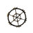 Santino 24 - Light Steel Dimmable Chandelier