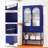 62.5"H Glass Display Cabinet With Drawer And Shelf-1985987967