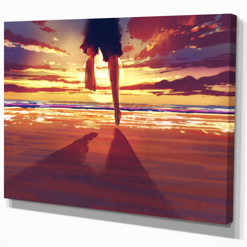 « man feet running », impression, H 20 po x l 20 po x P 1 po, Toile tendue