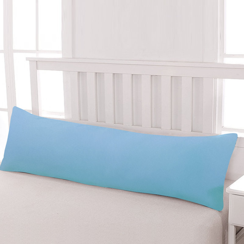 Housse de coussin pour le corps, 1800 Housse de coussin pour le corps en microfibre brossée avec fermeture à enveloppe - 20 x 54 pouces - NTBAY