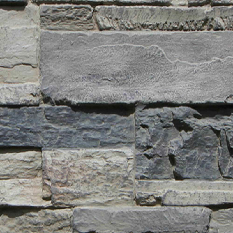 Earth's Valley 24" x 49" 3D Wall Panel in Gray Fox